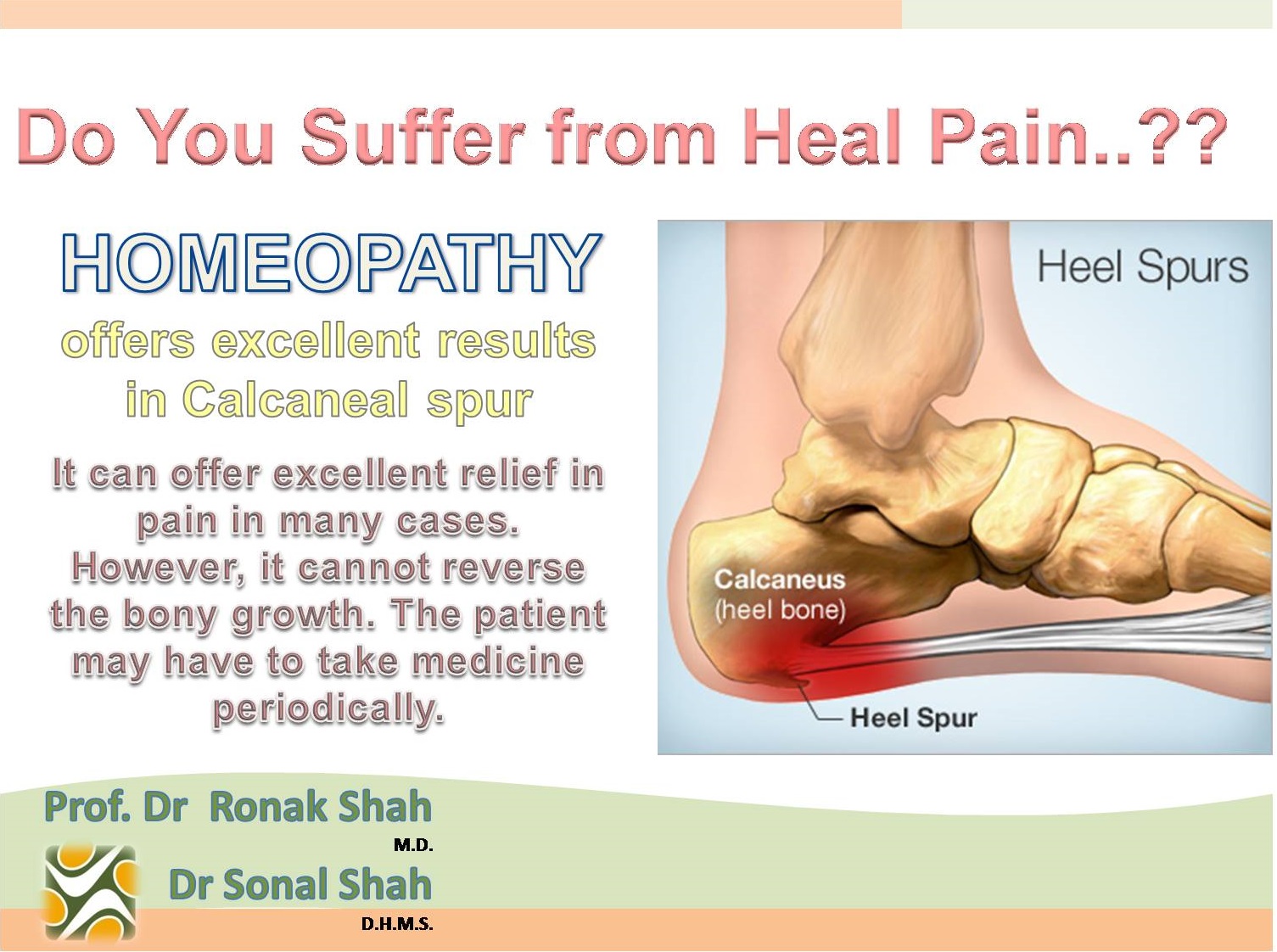 medicine of heel pain